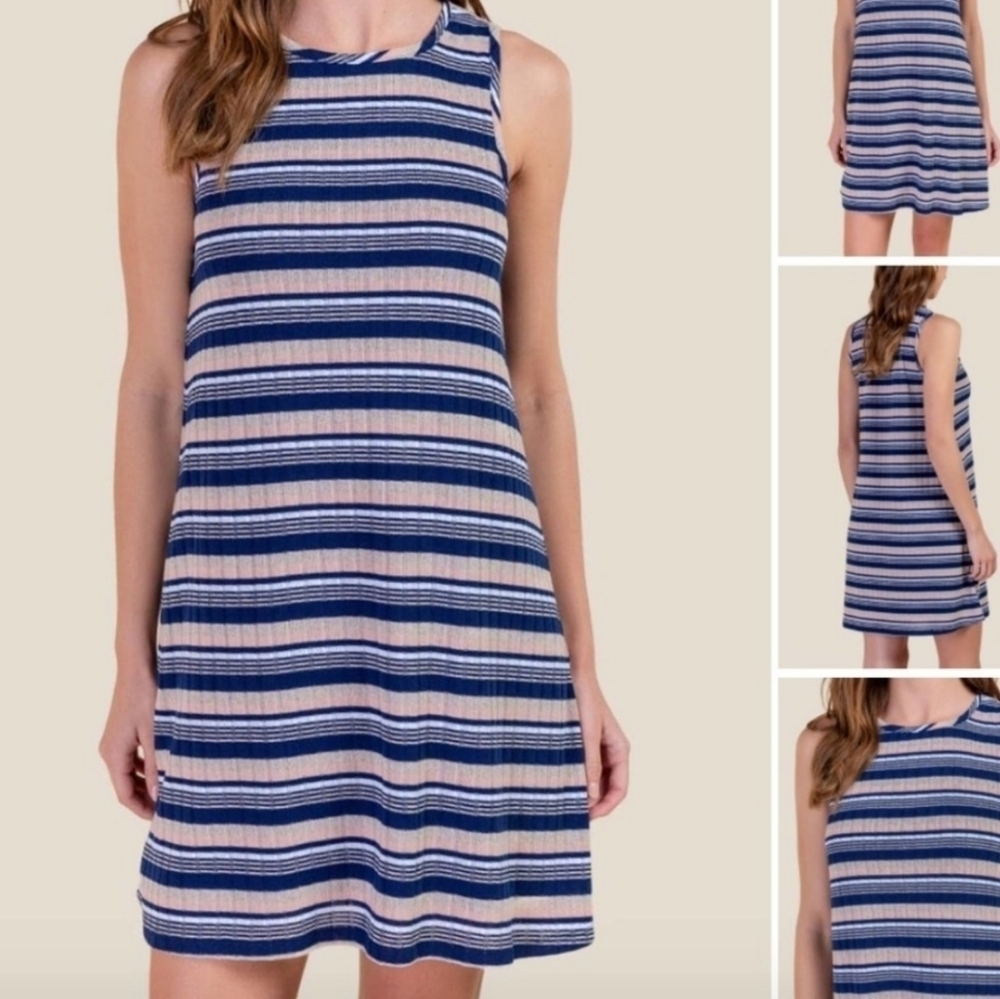 Francesca's Collection Mi Ami Ramirez Stripe Dress